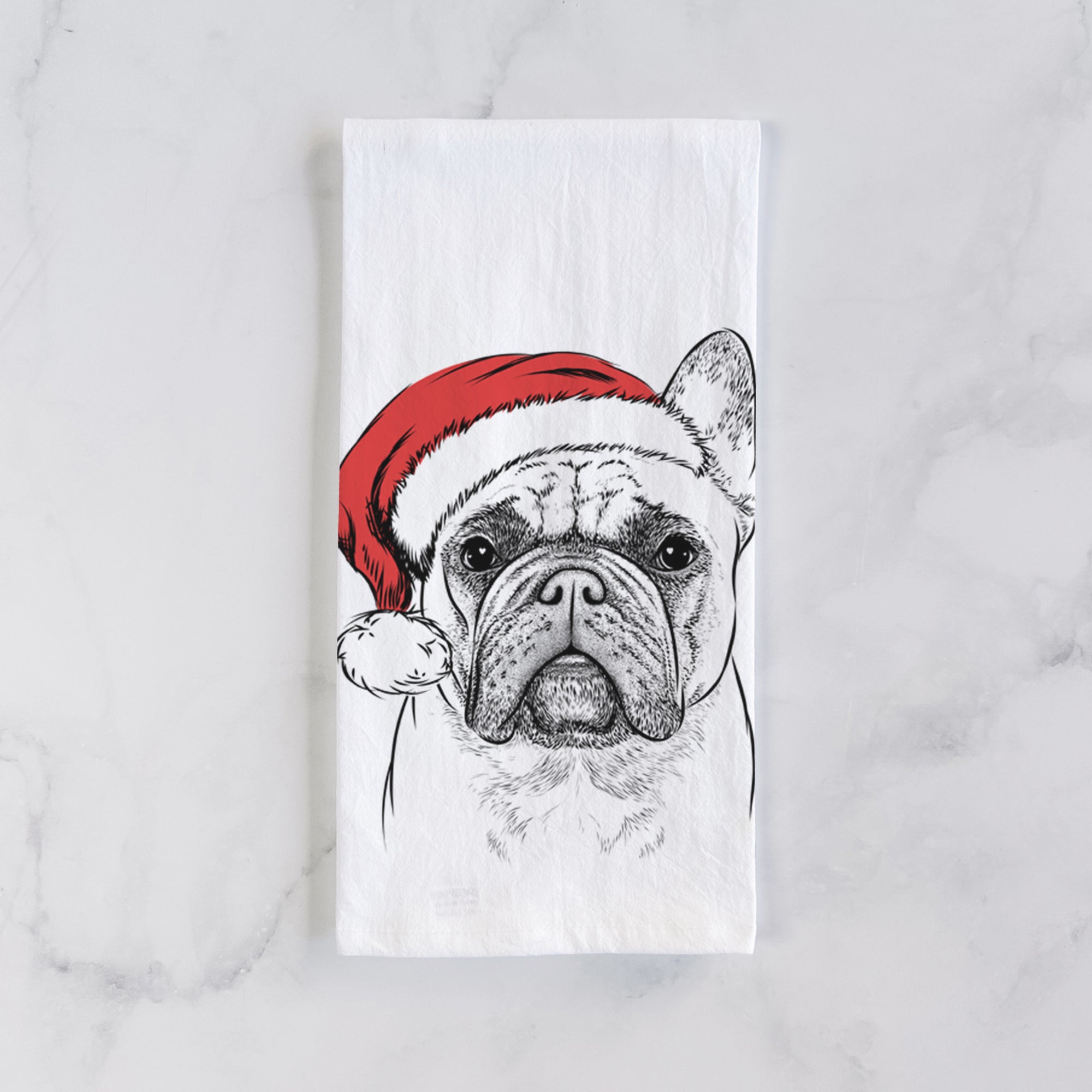 Acelynn the French Bulldog Tea Towel