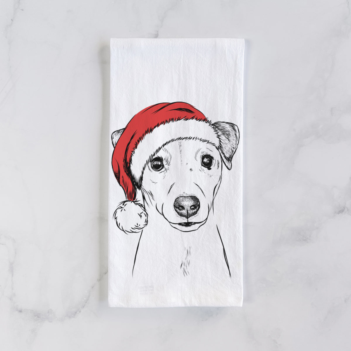Ally the Jack Russell Terrier Tea Towel