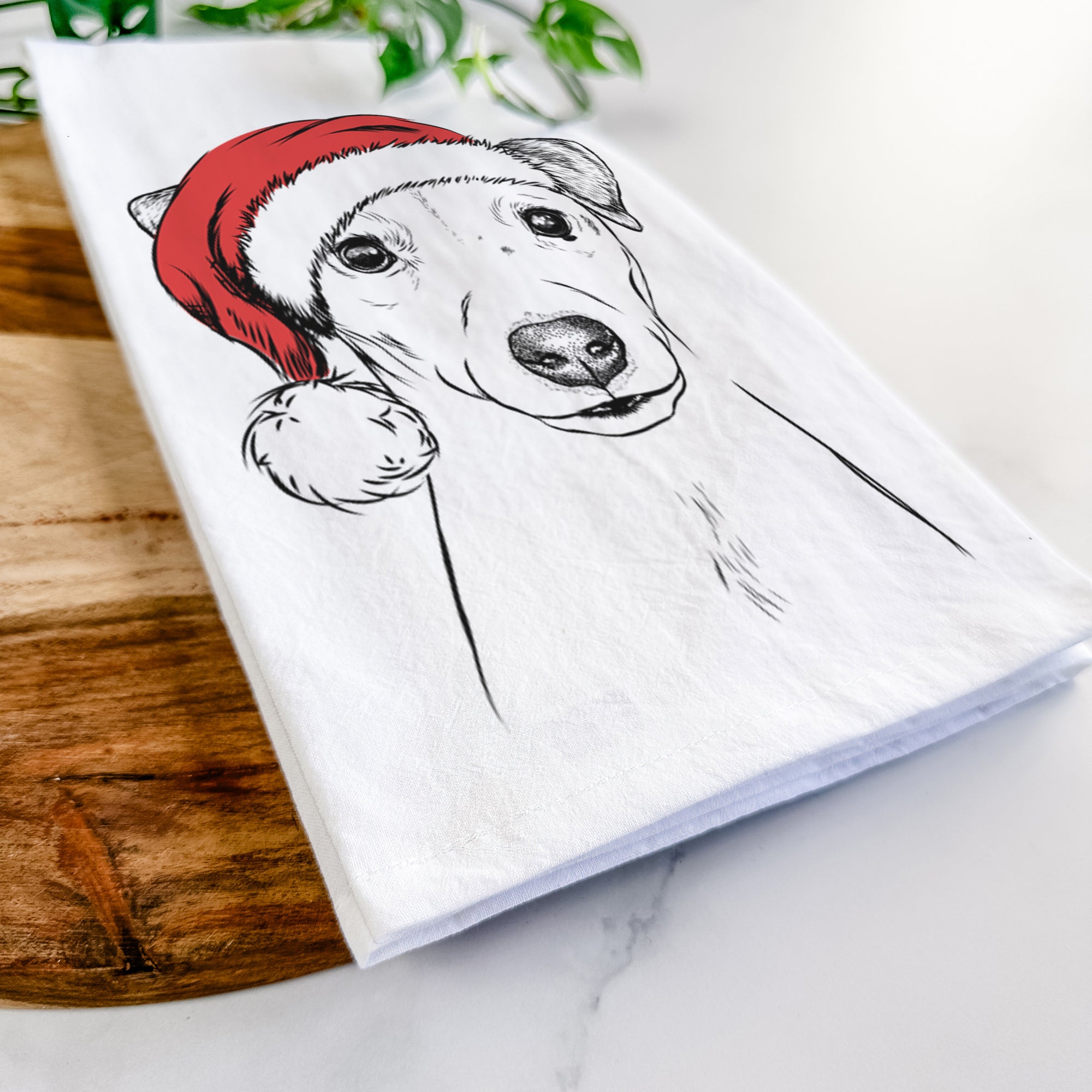 Ally the Jack Russell Terrier Tea Towel