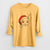 Santa Amos the Chihuahua - Men's Heavyweight 100% Cotton Long Sleeve