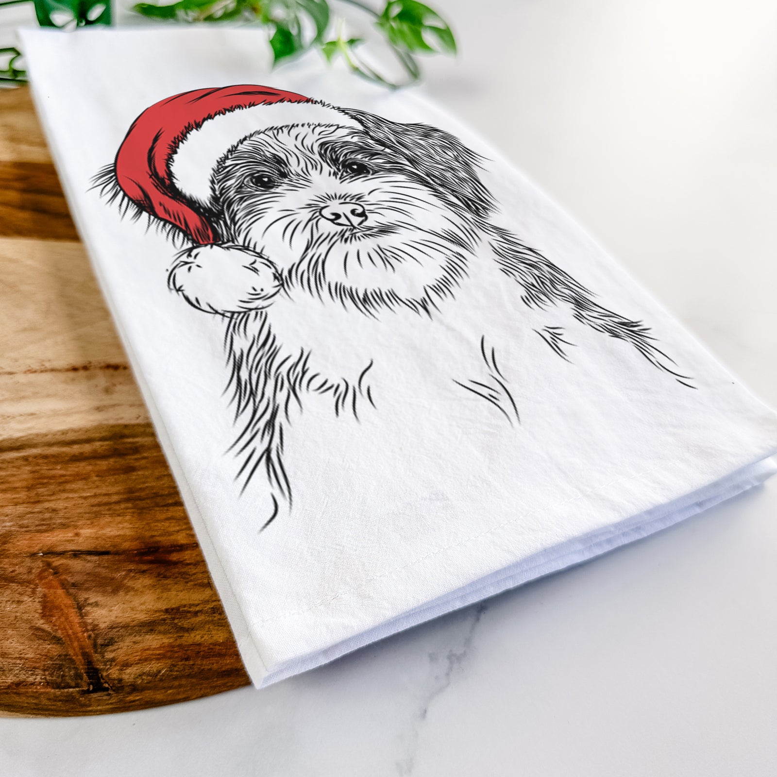 Asa the Havanese Tea Towel