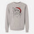 Santa Austin the Heeler - Unisex Pigment Dyed Crew Sweatshirt