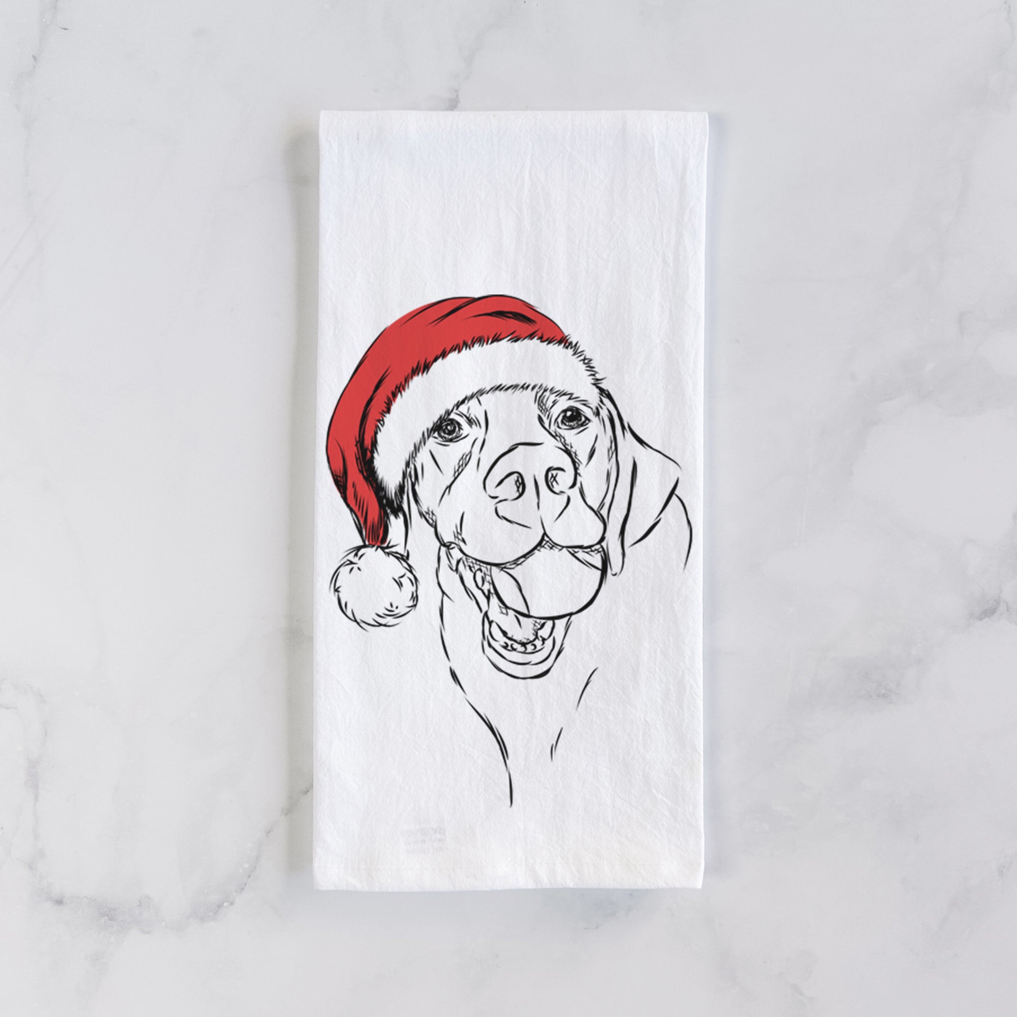 Bailey the Labrador Retriever Tea Towel