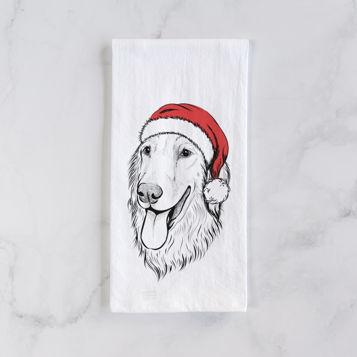 Bailey the Golden Retriever Tea Towel