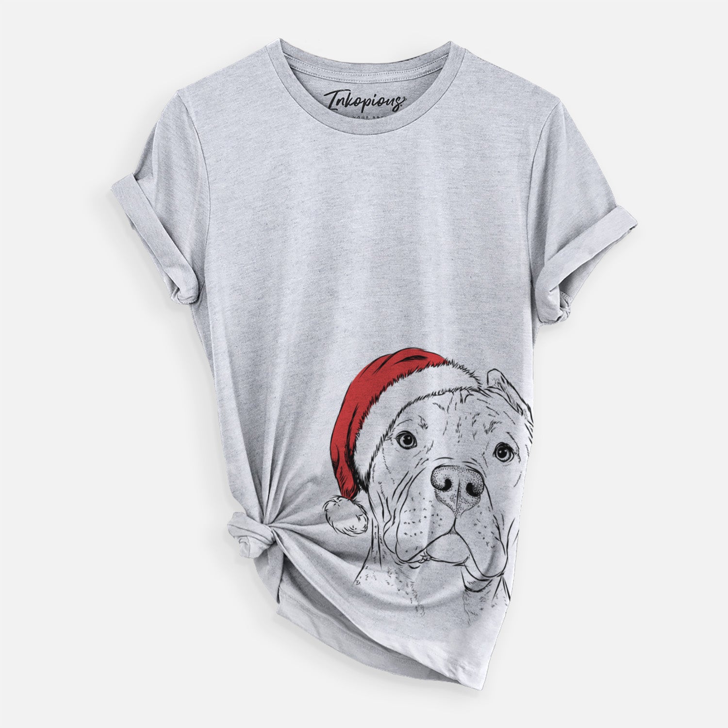 Santa Bam Bam the Pitbull - Unisex Crewneck