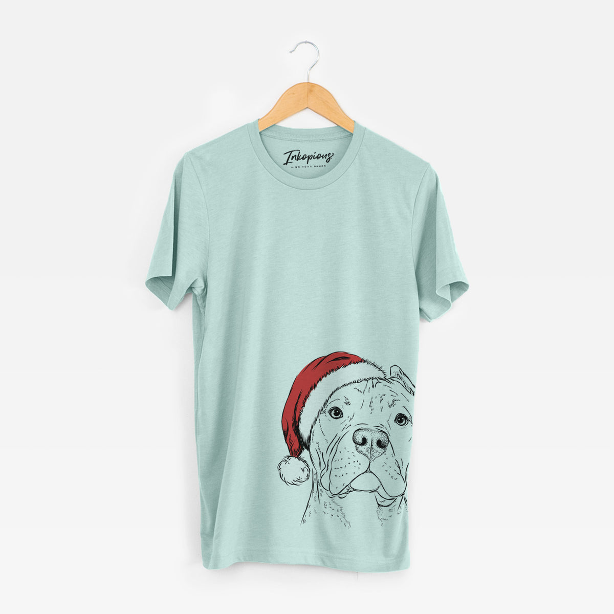 Santa Bam Bam the Pitbull - Unisex Crewneck