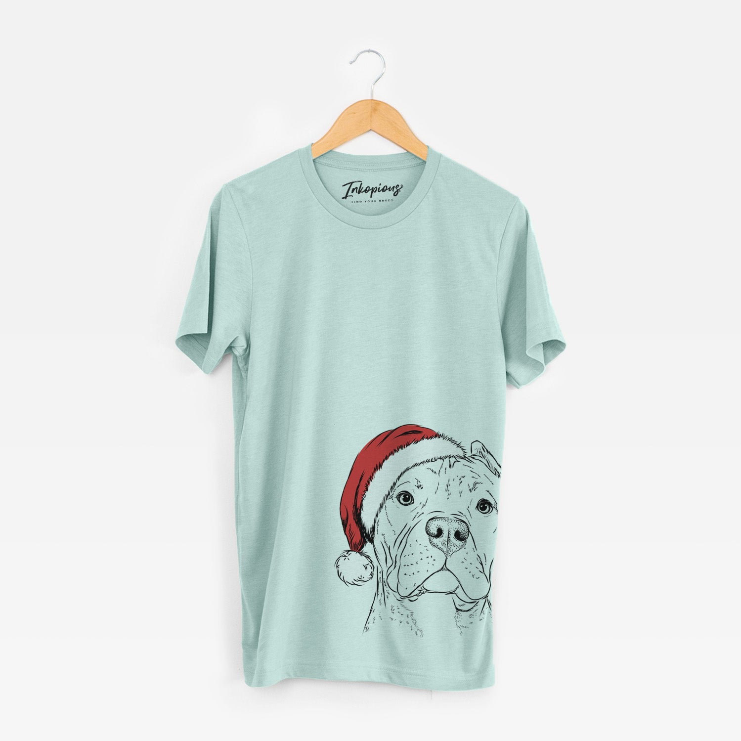 Santa Bam Bam the Pitbull - Unisex Crewneck