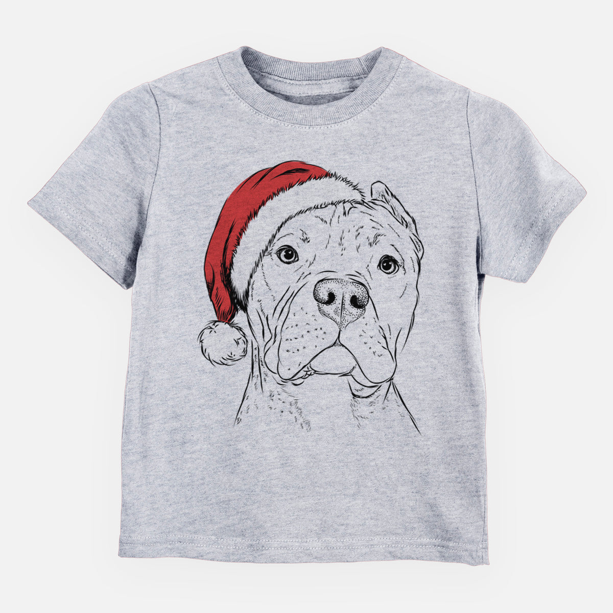 Santa Bam Bam the Pitbull - Kids/Youth/Toddler Shirt