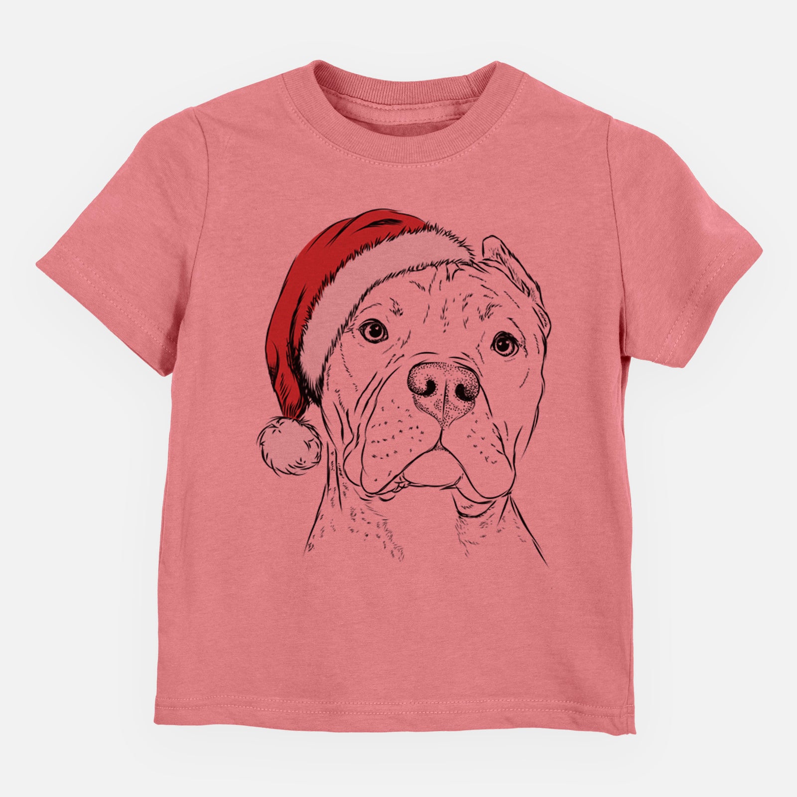 Santa Bam Bam the Pitbull - Kids/Youth/Toddler Shirt