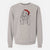 Santa Baron the Bloodhound - Unisex Pigment Dyed Crew Sweatshirt