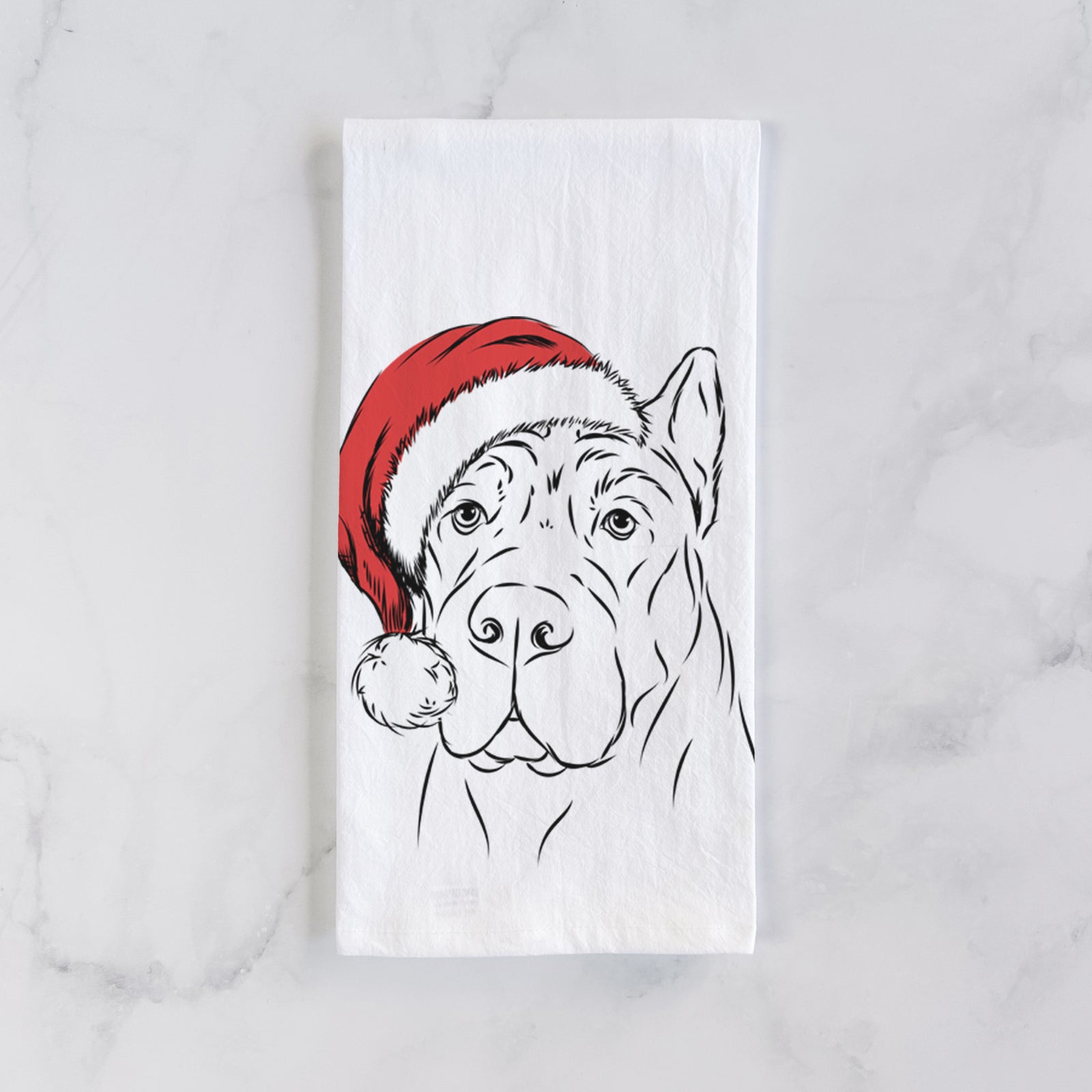 Bearson the Cane Corso Tea Towel