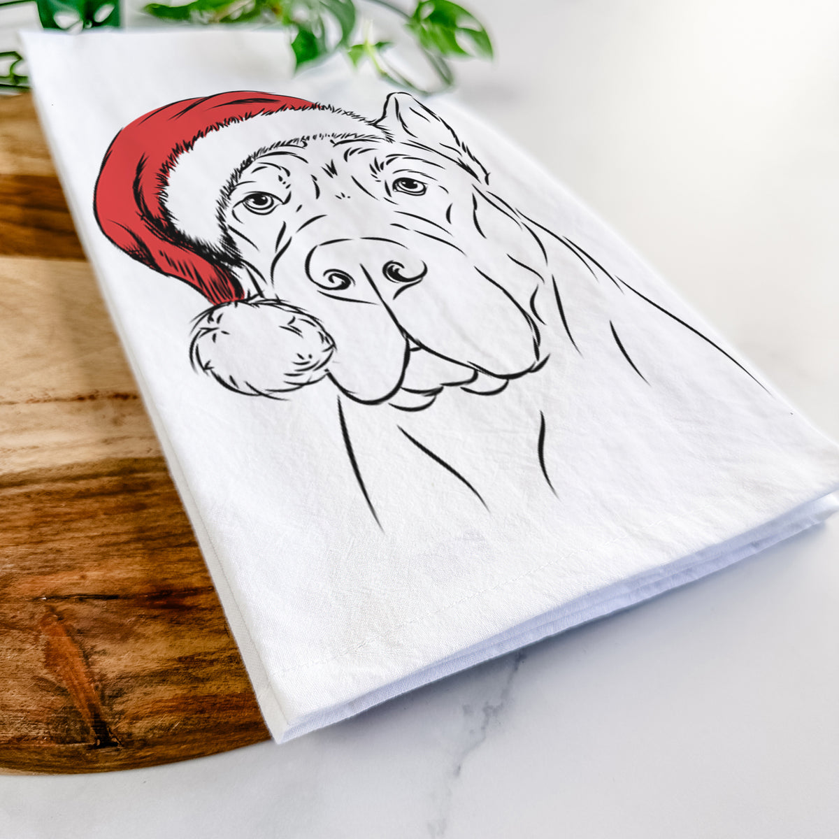 Bearson the Cane Corso Tea Towel