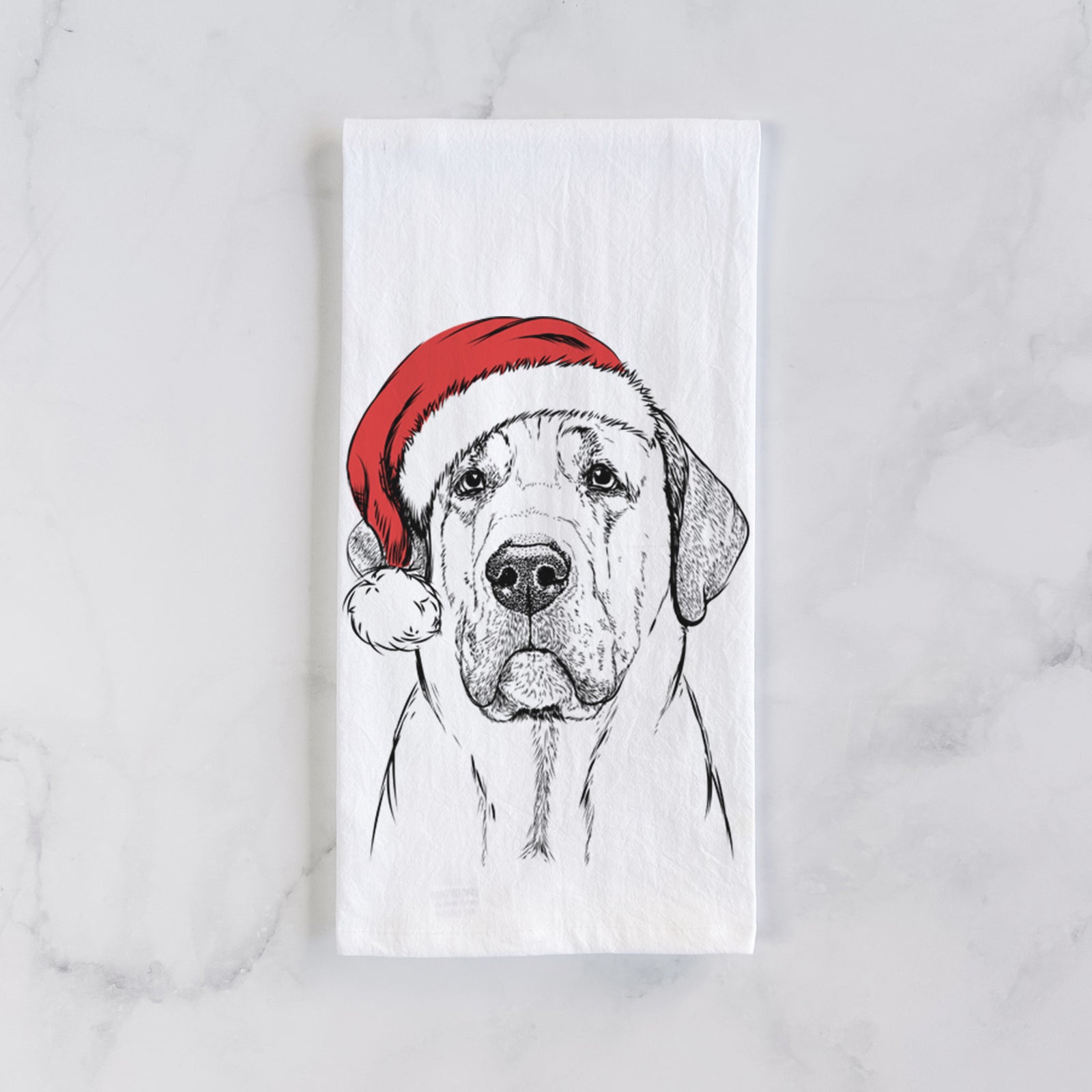 Beau the Broholmer Tea Towel