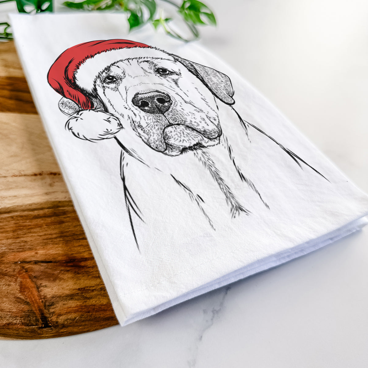 Beau the Broholmer Tea Towel