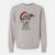 Santa Bebe the Chihuahua - Unisex Pigment Dyed Crew Sweatshirt