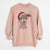 Santa Bebe the Chihuahua - Unisex Pigment Dyed Crew Sweatshirt