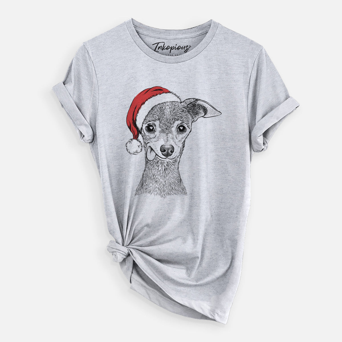 Santa Bebe the Chihuahua - Unisex Crewneck