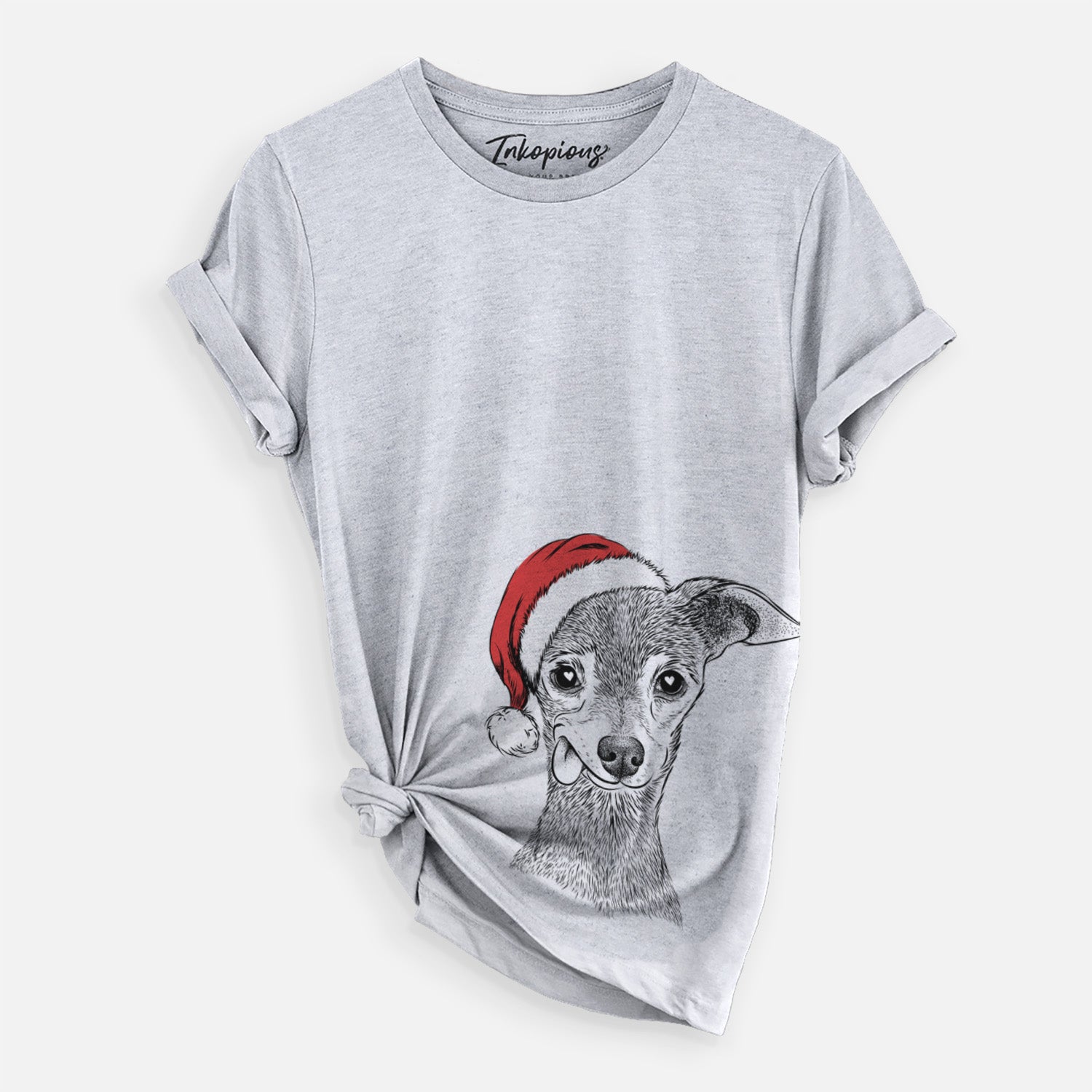 Santa Bebe the Chihuahua - Unisex Crewneck