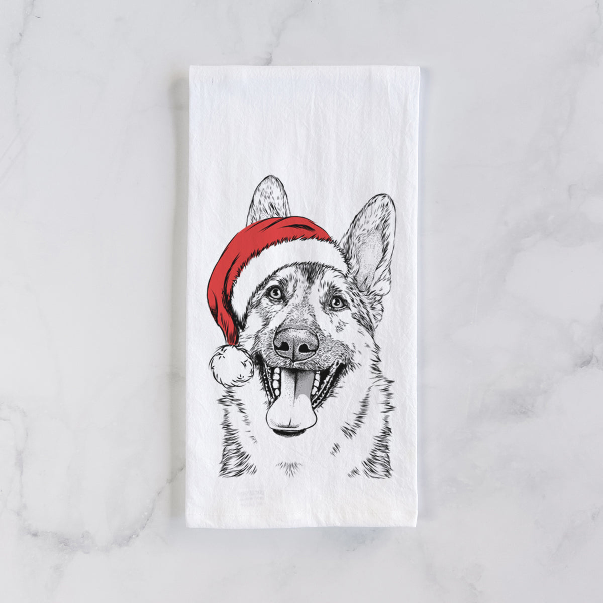 Benson the German Shepherd Tea Towel