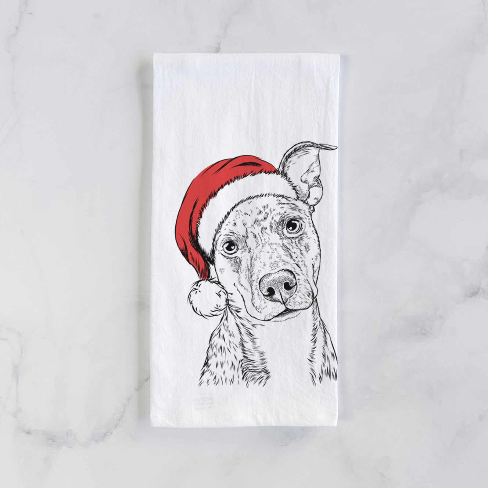 Bianca the Mixed Breed Tea Towel