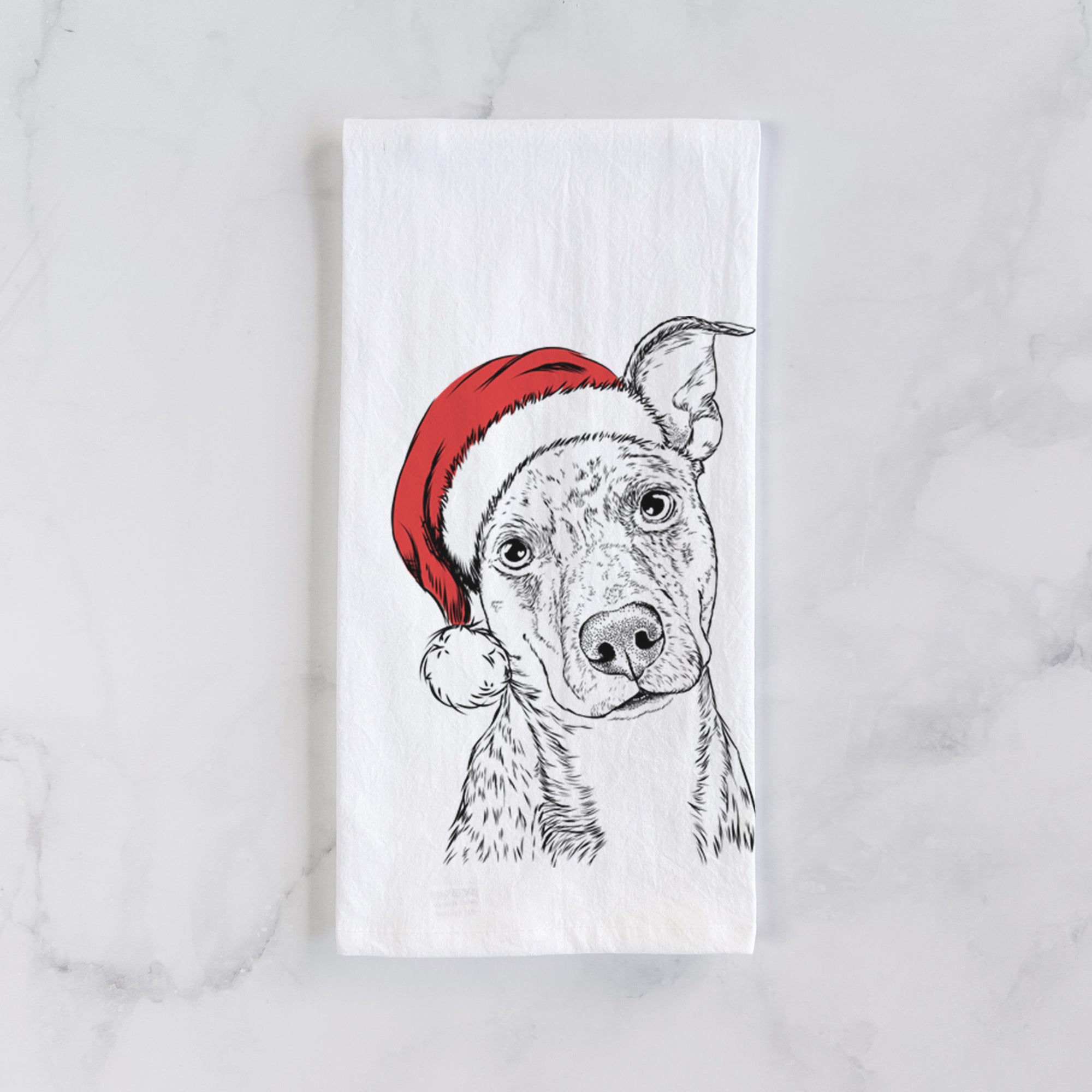 Bianca the Mixed Breed Tea Towel