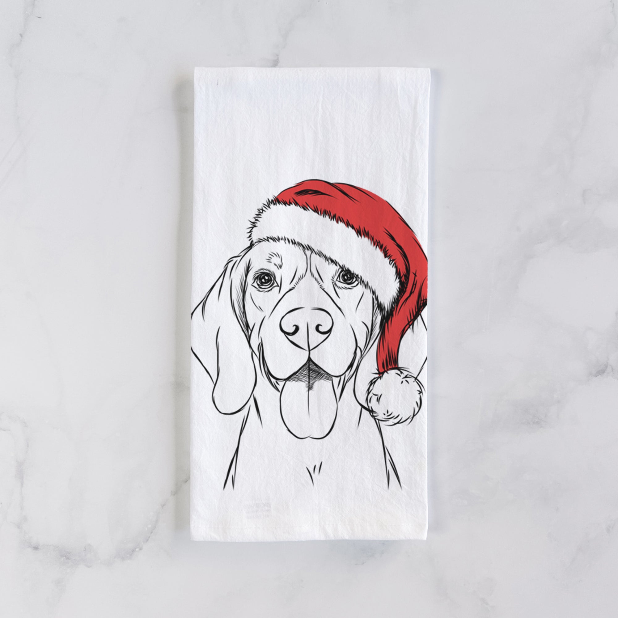 Bogie the Beagle Tea Towel