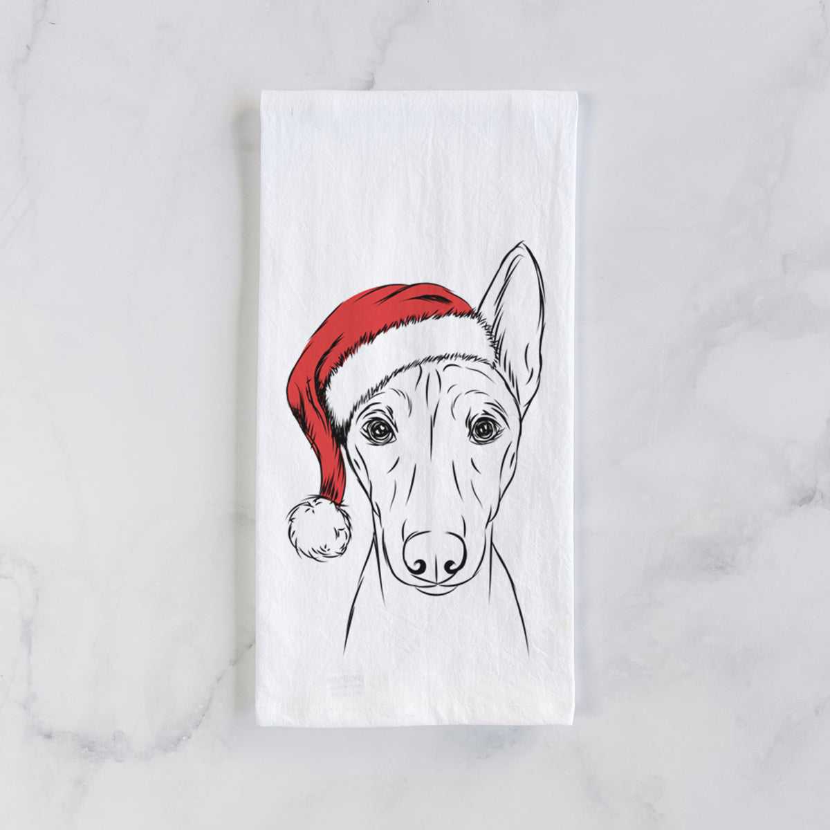 Bonsai the Basenji Tea Towel