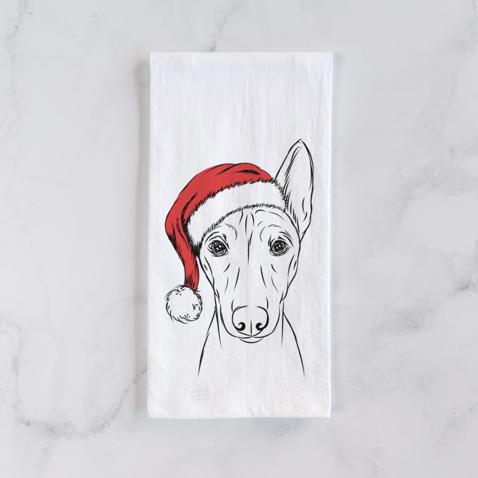 Bonsai the Basenji Tea Towel