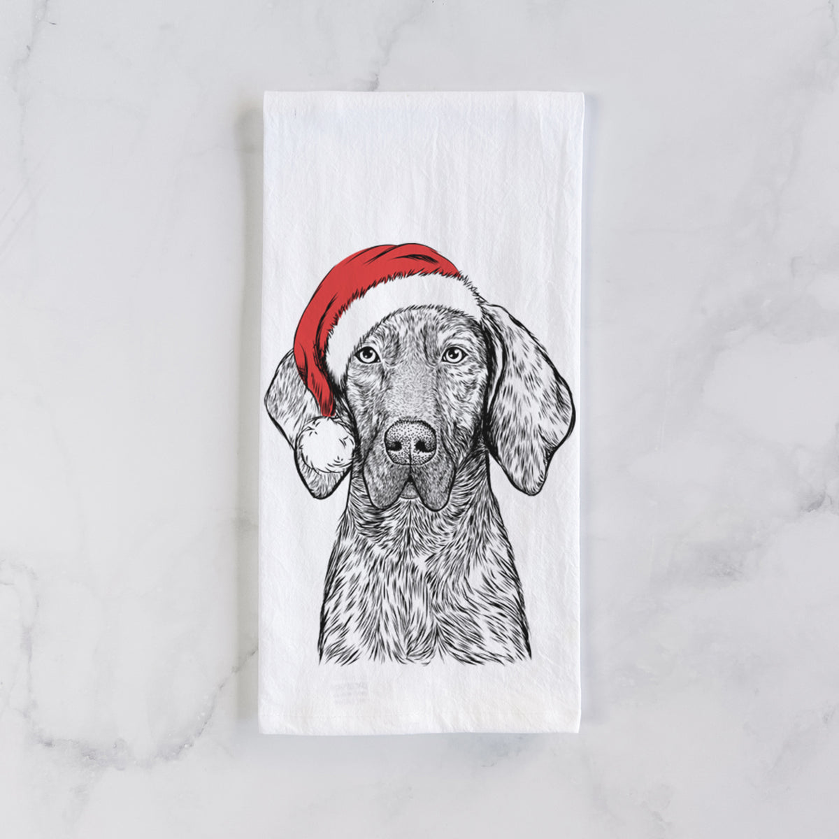 Boone the Plott Hound Tea Towel
