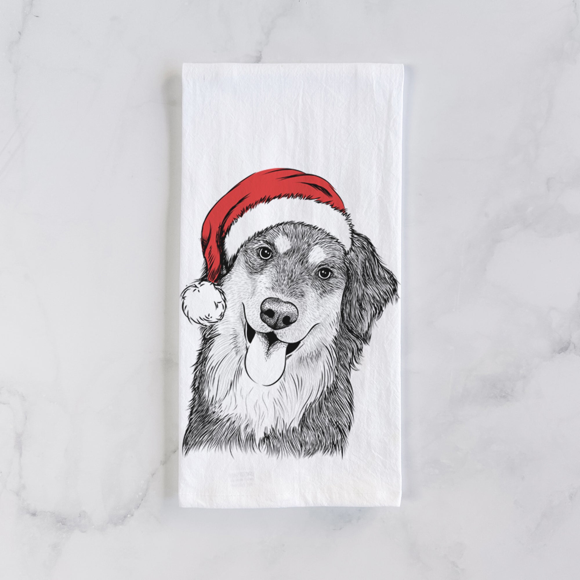 Brodie the Golden Aussie Tea Towel