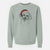 Santa Caesar the Bichon Frise - Unisex Pigment Dyed Crew Sweatshirt