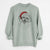 Santa Caesar the Bichon Frise - Unisex Pigment Dyed Crew Sweatshirt