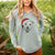 Santa Carl the Mixed Breed - Cali Wave Hooded Sweatshirt