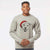 Santa Carl the Mixed Breed - Unisex Pigment Dyed Crew Sweatshirt