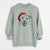 Santa Carl the Mixed Breed - Unisex Pigment Dyed Crew Sweatshirt