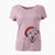 Santa Carl the Mixed Breed - Women's Perfect V-neck Shirt