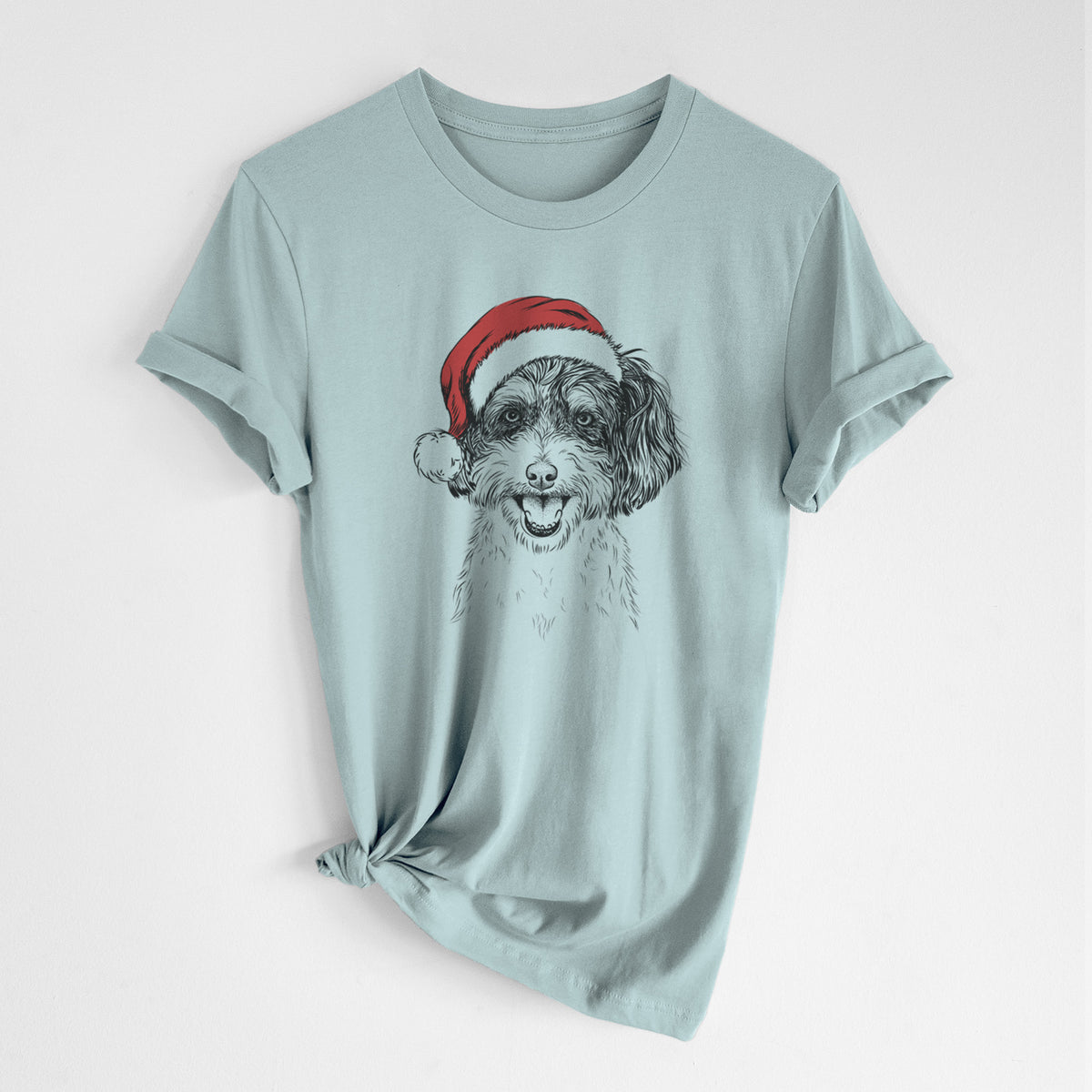 Santa Carlos the Cavapoo - Unisex Crewneck