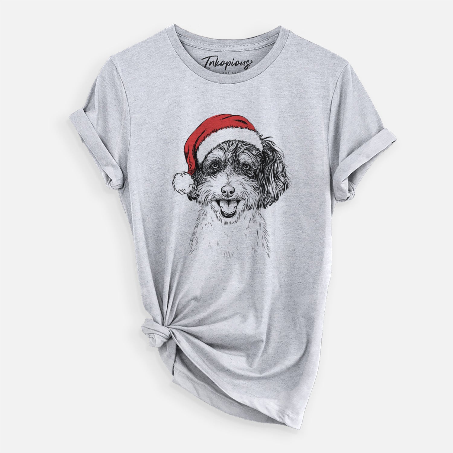Santa Carlos the Cavapoo - Unisex Crewneck