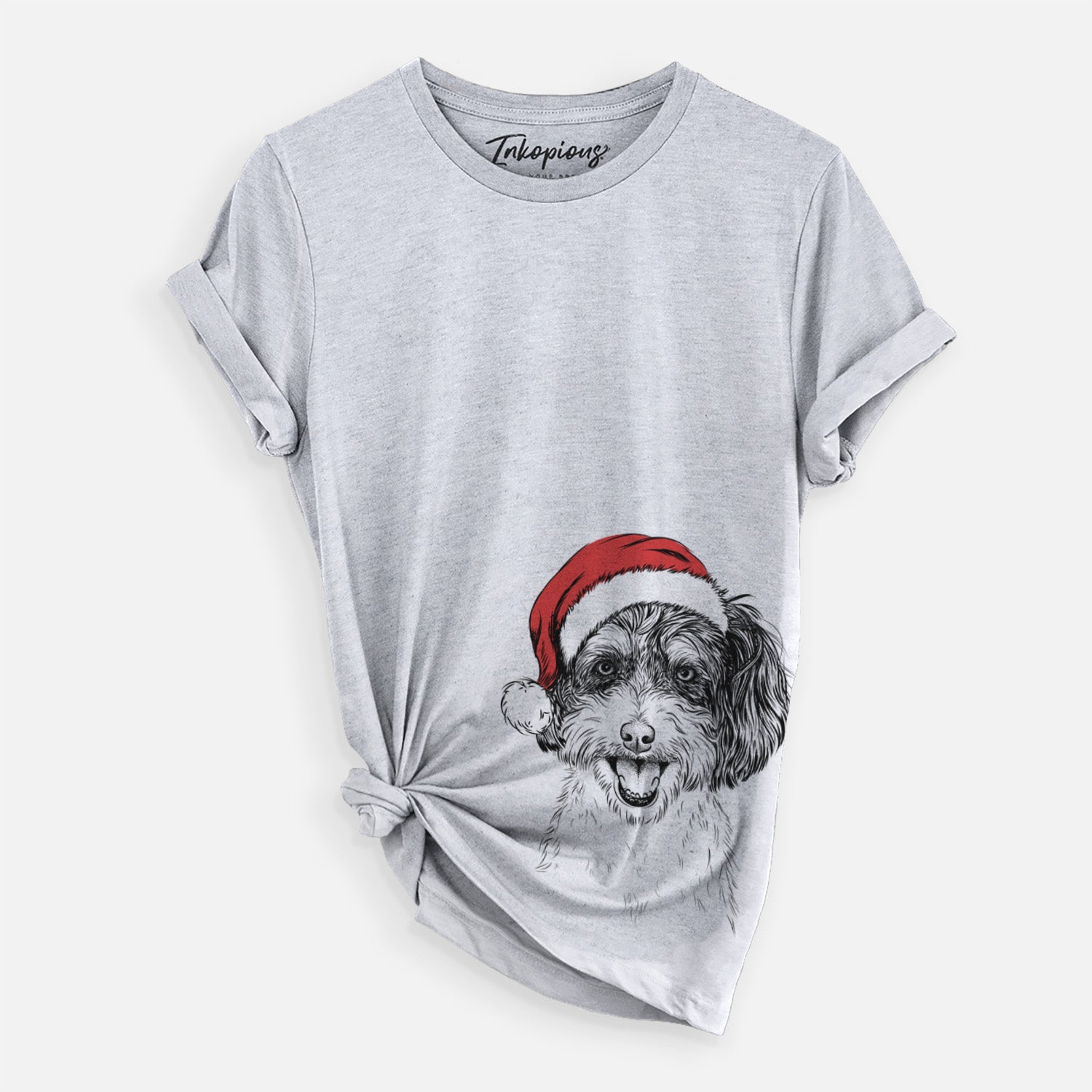 Santa Carlos the Cavapoo - Unisex Crewneck