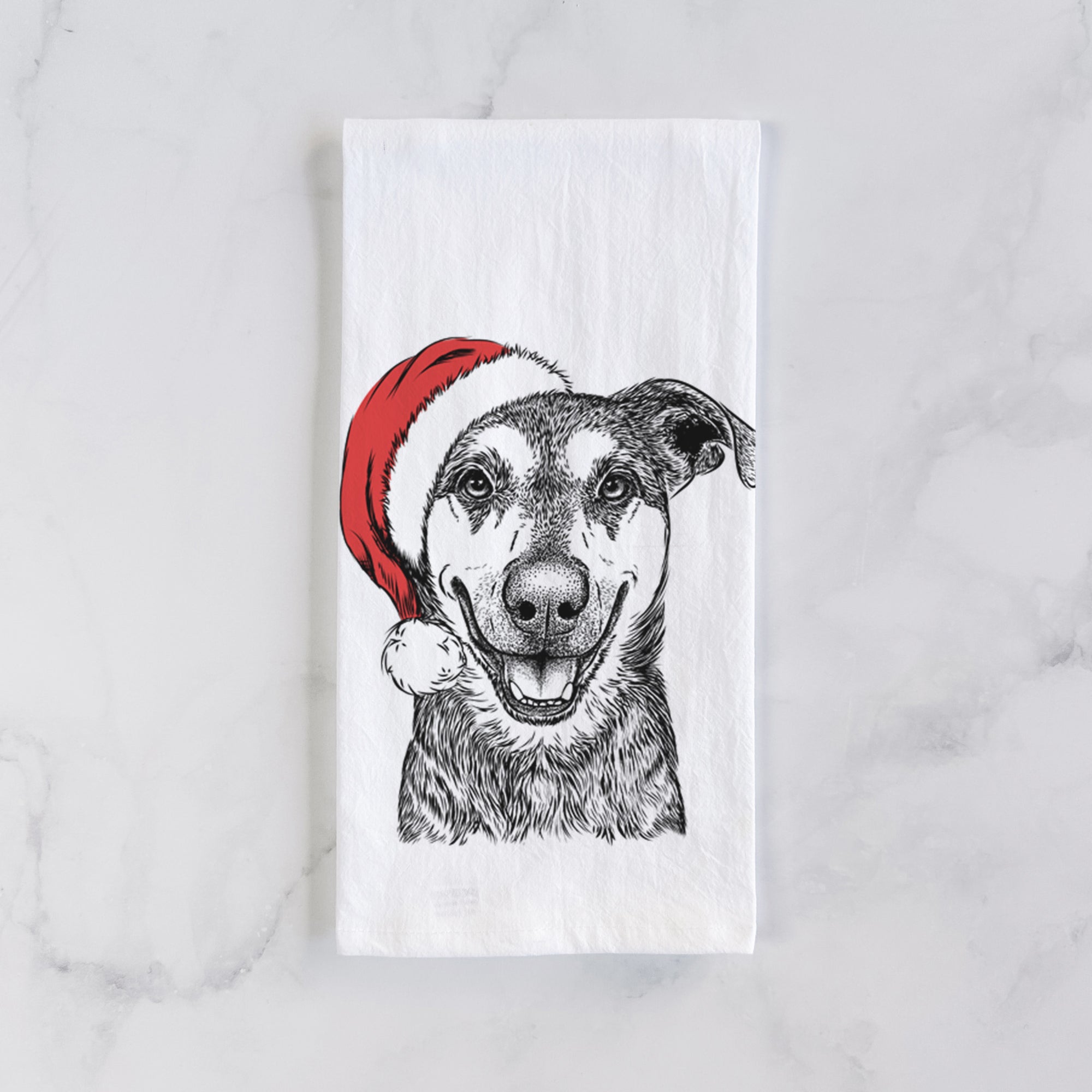 Case the Mixed Breed Tea Towel