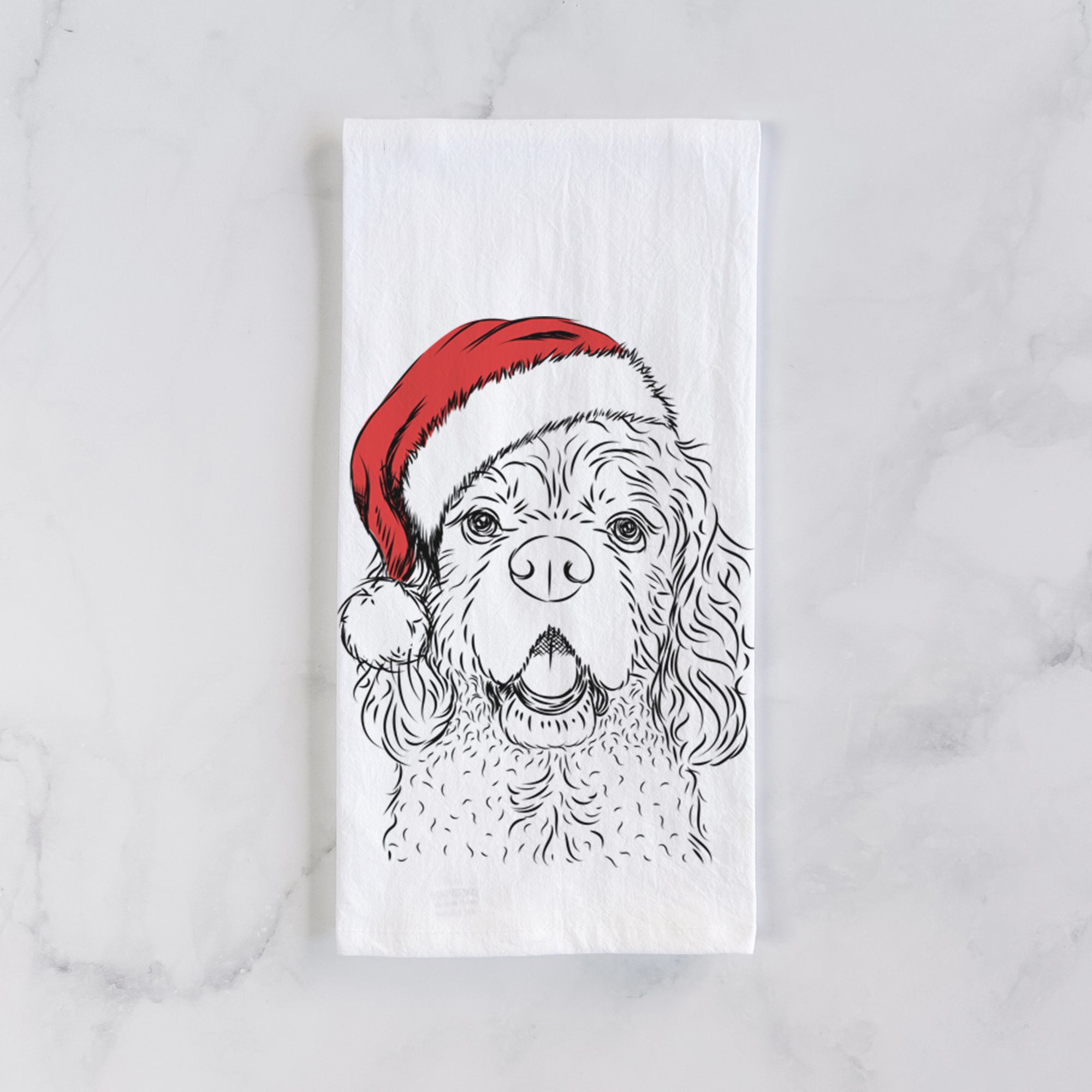 Casey the American Cocker Spaniel Tea Towel