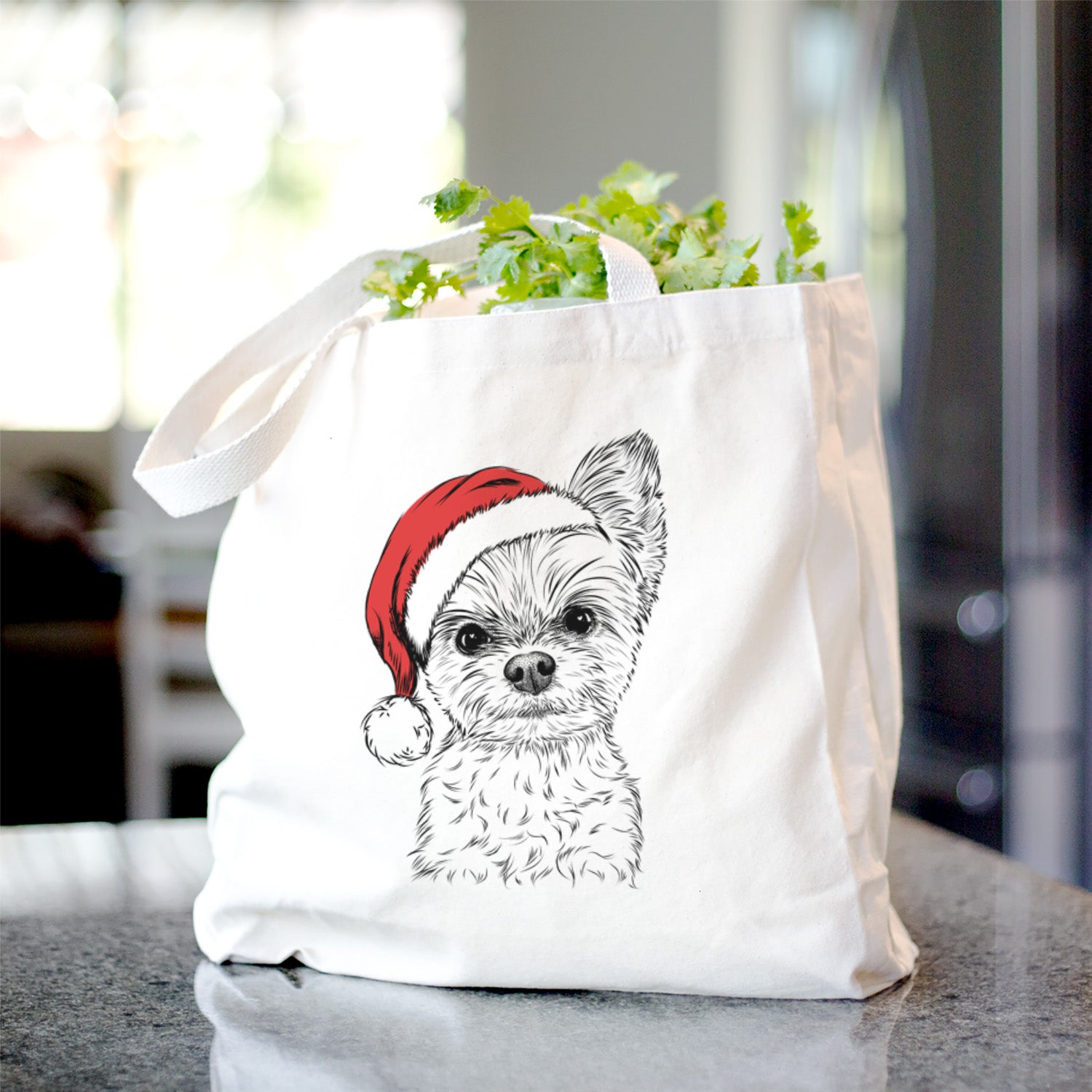 Chance the Yapper the Yorkshire Terrier - Tote Bag