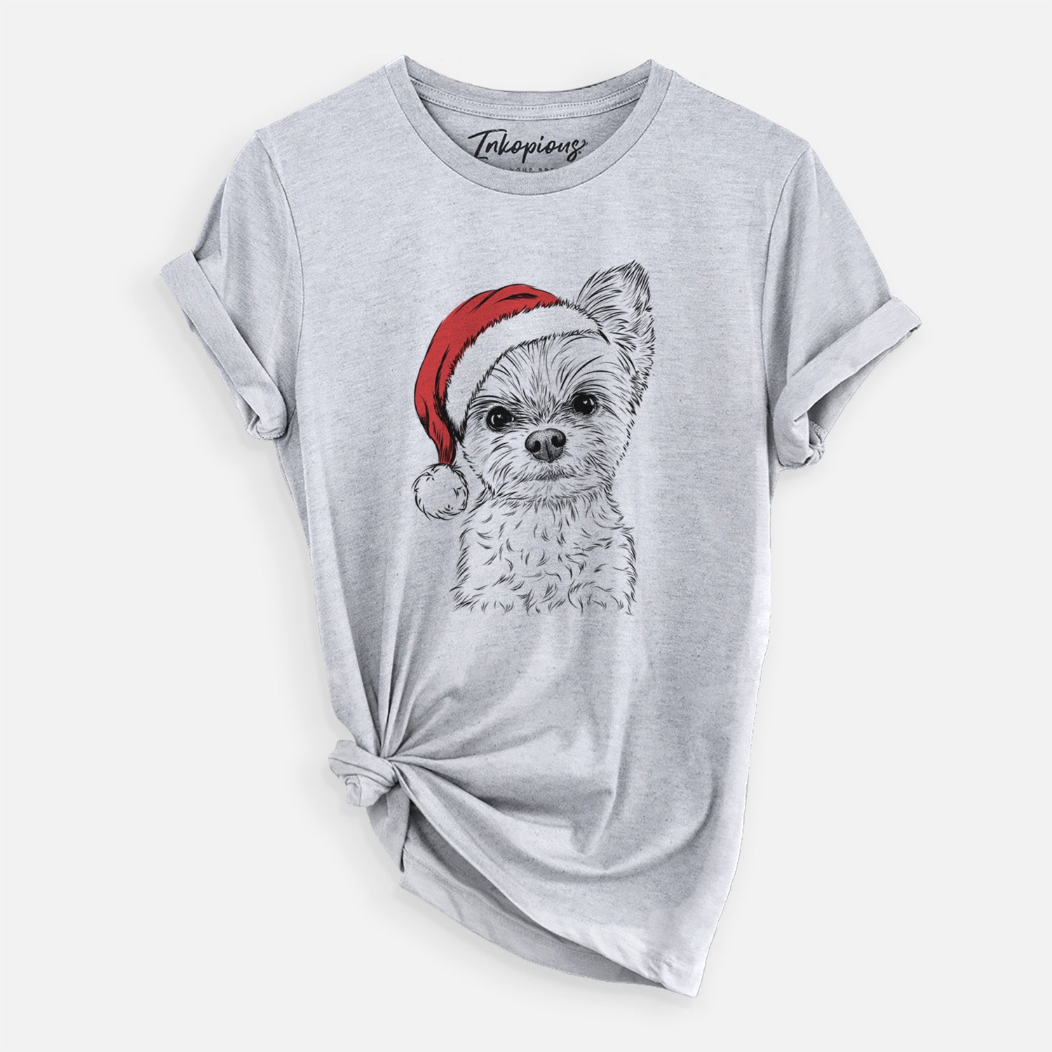 Santa Chance the Yapper the Yorkshire Terrier - Unisex Crewneck