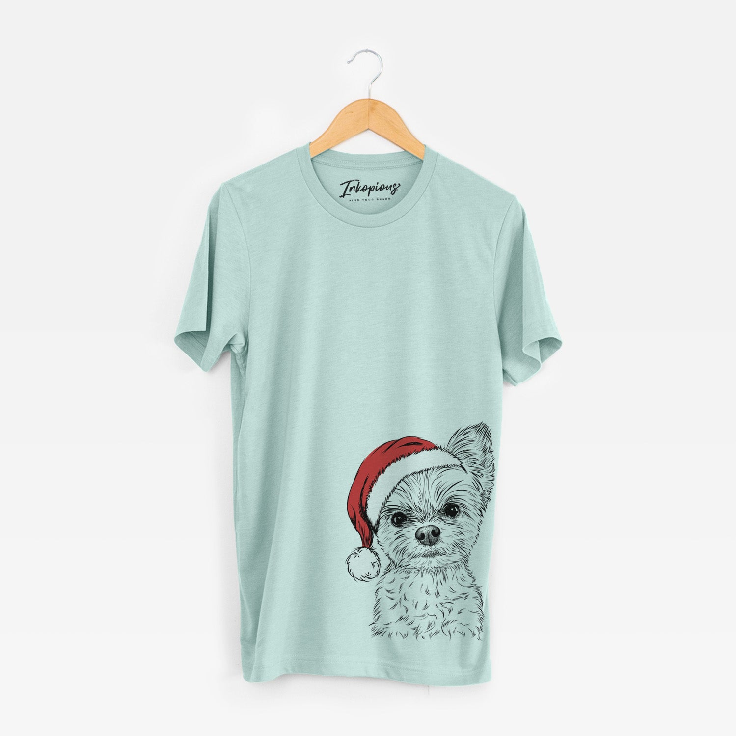 Santa Chance the Yapper the Yorkshire Terrier - Unisex Crewneck