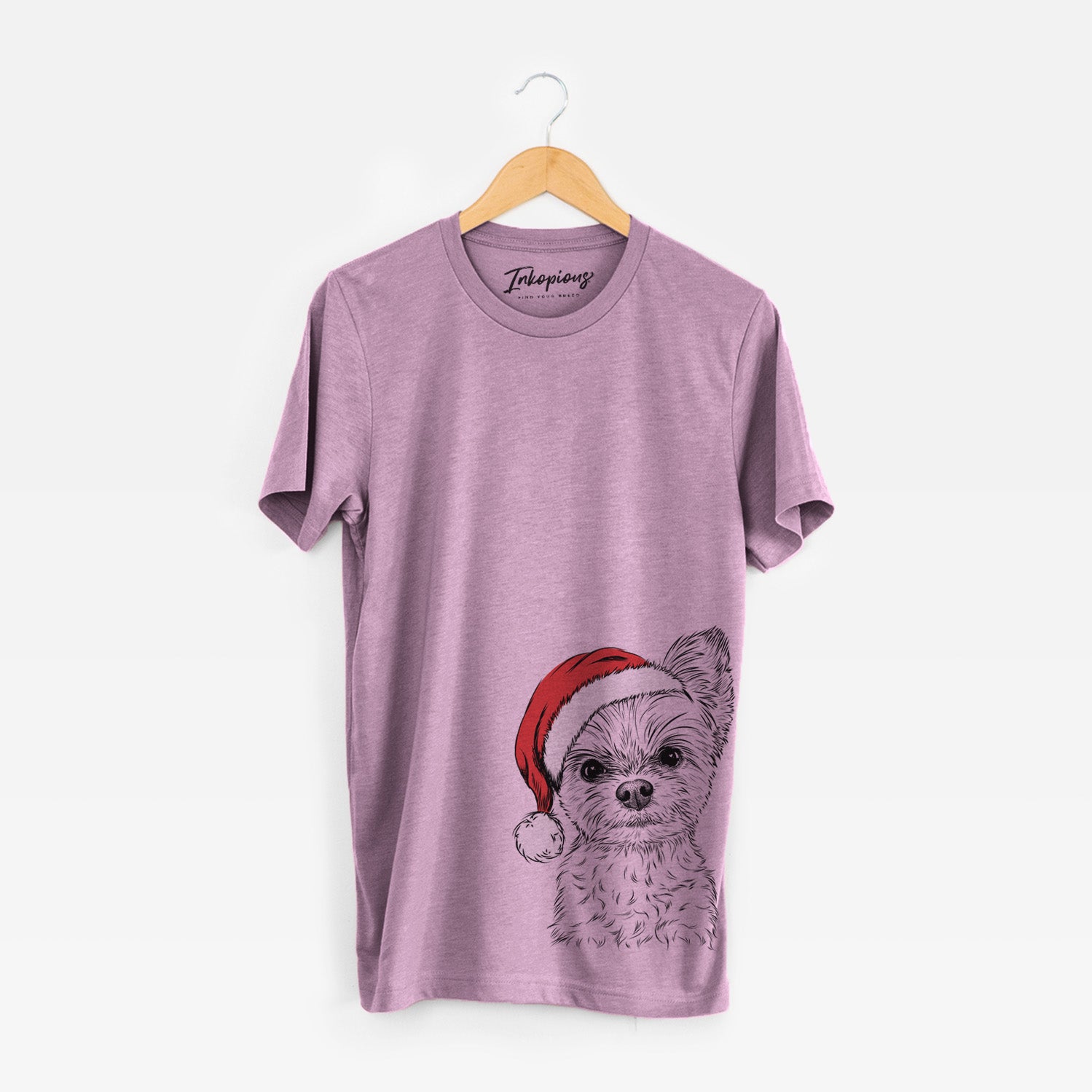 Santa Chance the Yapper the Yorkshire Terrier - Unisex Crewneck