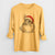 Santa Cheddar the Chinchilla - Men's Heavyweight 100% Cotton Long Sleeve