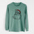 Santa Cheddar the Chinchilla - Men's Heavyweight 100% Cotton Long Sleeve