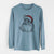 Santa Cheddar the Chinchilla - Men's Heavyweight 100% Cotton Long Sleeve