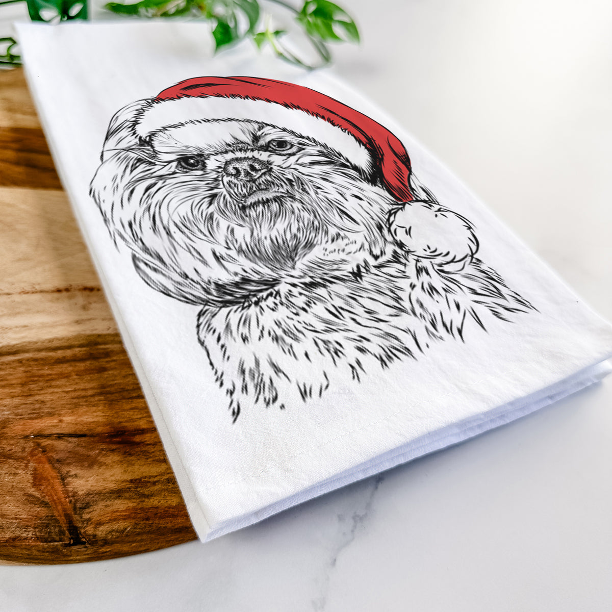 Chewie the Shih Tzu Tea Towel