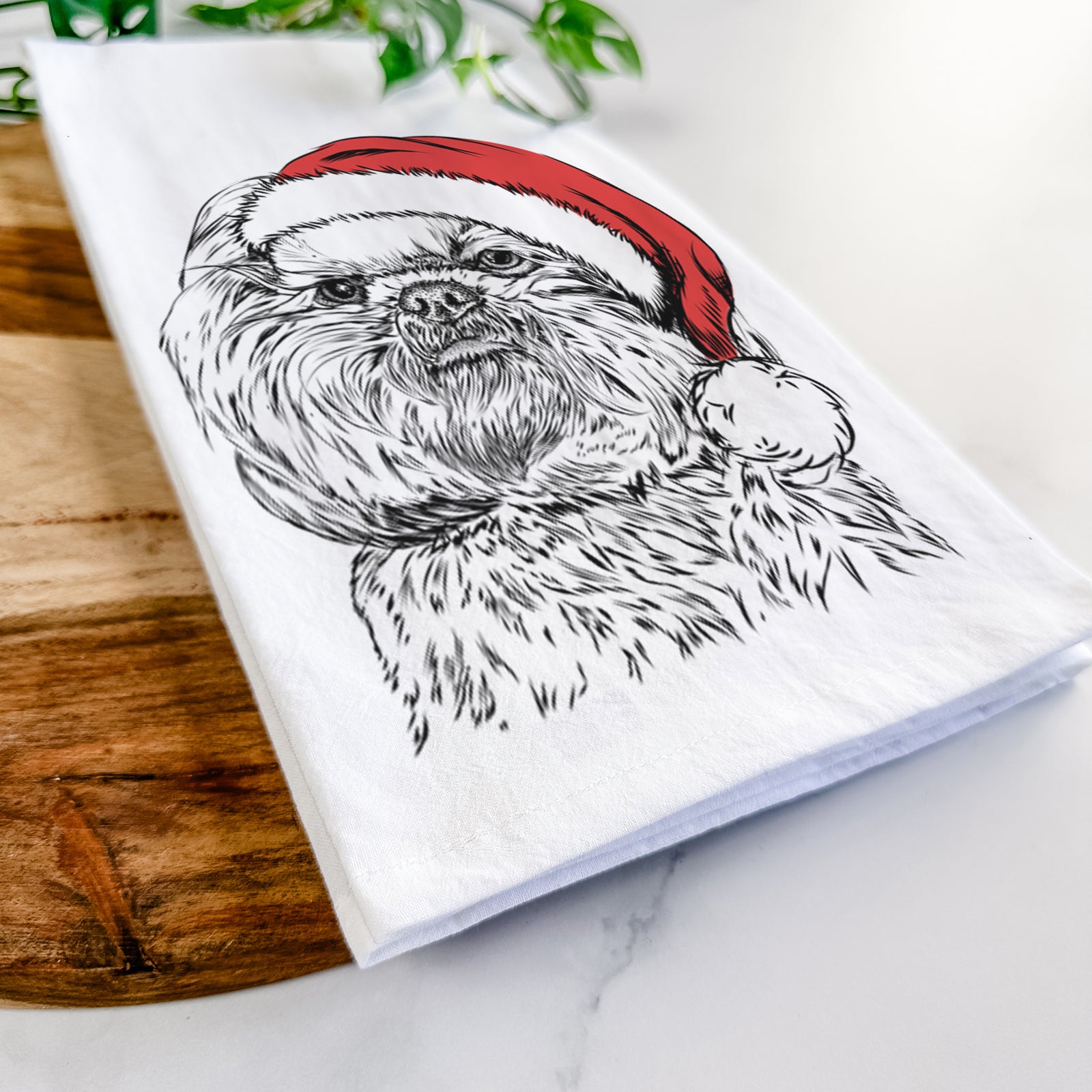Chewie the Shih Tzu Tea Towel